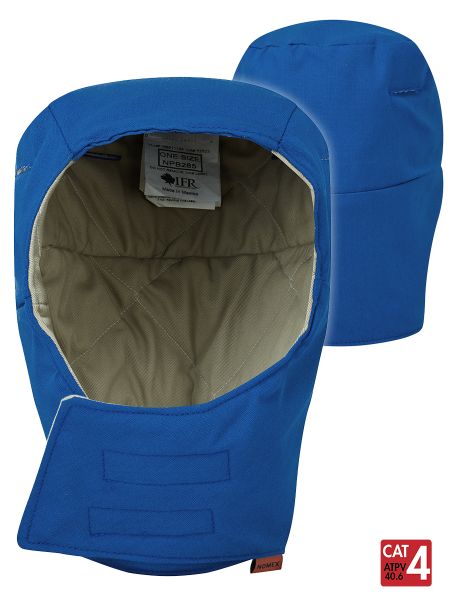 Nomex Essential 6 oz Insulated Hard Hat Liner - Royal Blue NPB285