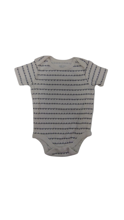 Onesie: Cream & Gray