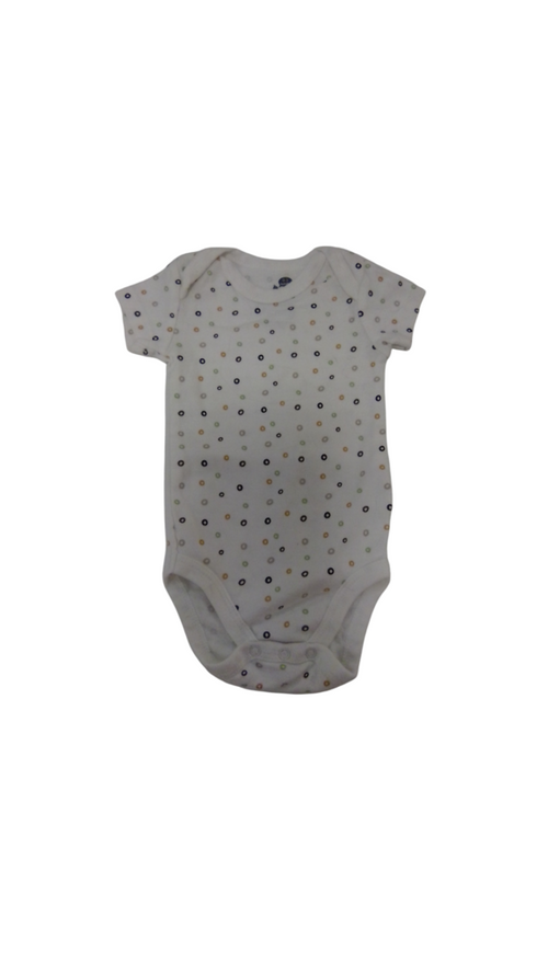 Onesie: White W/ Circles