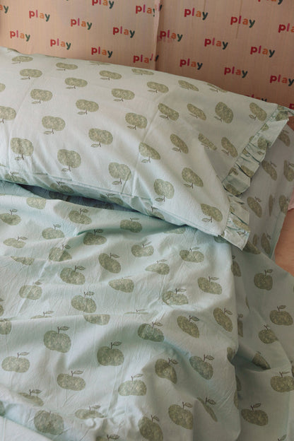 Orchard Apple Frill Sheet Set