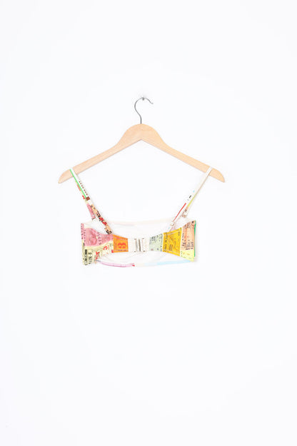 Oroton Womens Cream Top Size M