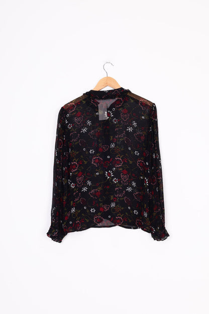 Paige Womens Black Shirt Size M
