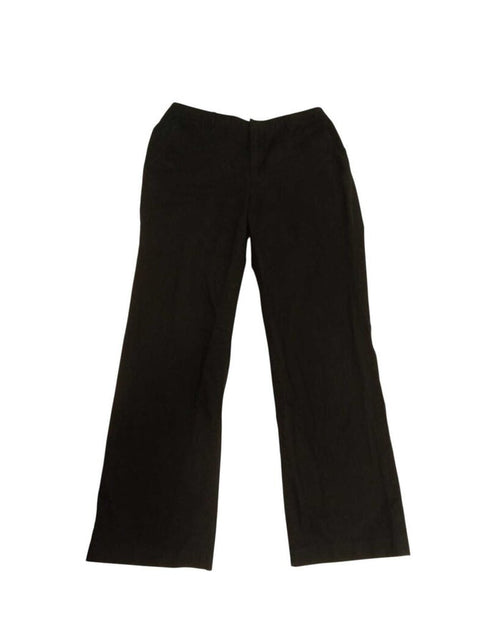 Pants: Mid Rise Straight Leg Trousers
