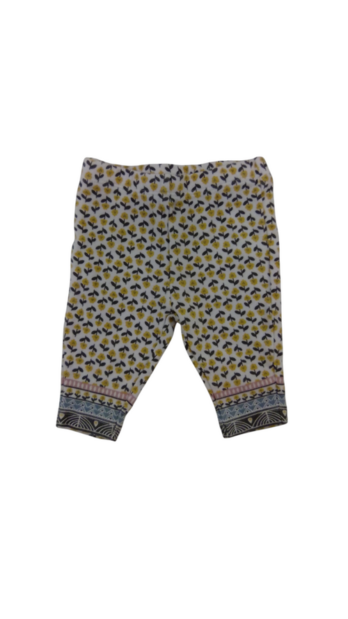 Pants: Yellow Flowers