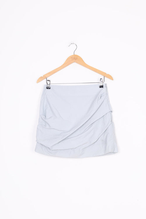 Paris Georgia Womens Grey Mini Skirt Size M