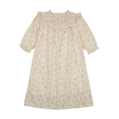Pastel Garden 3/4 Sleeve Dress