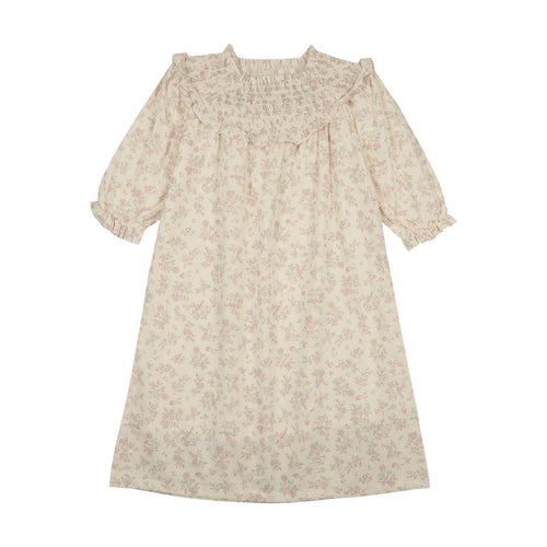 Pastel Garden 3/4 Sleeve Dress