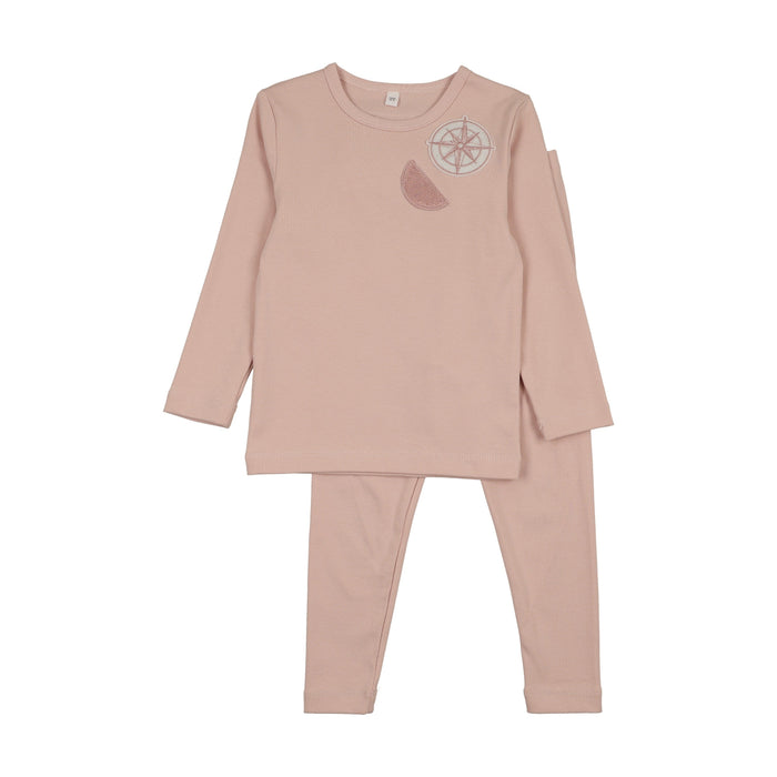 Pastel Petals Long Sleeve Pajamas