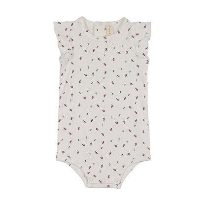 Patterned Fruit Shorts Romper - BLSS26057R