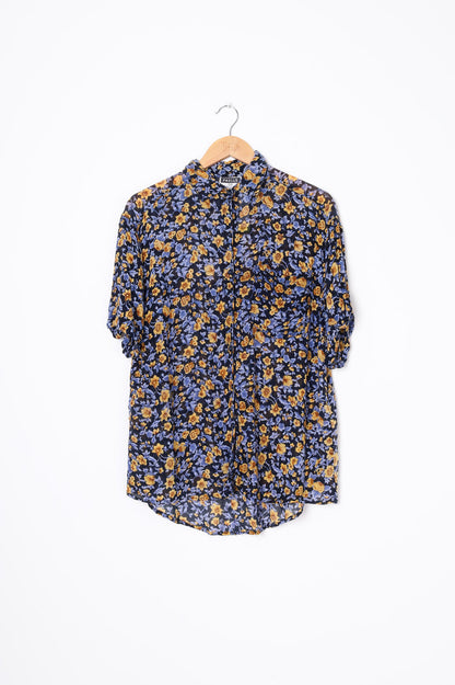 Paulls Womens Blue Shirt Size M