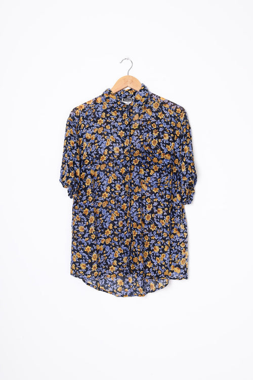 Paulls Womens Blue Shirt Size M
