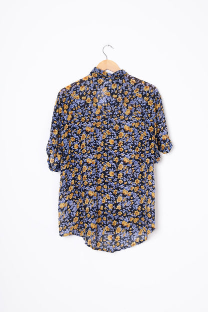 Paulls Womens Blue Shirt Size M