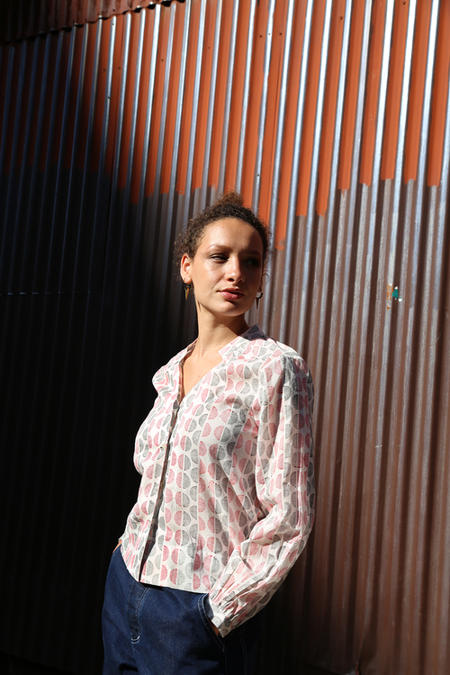 Pavani Top in Half Moons