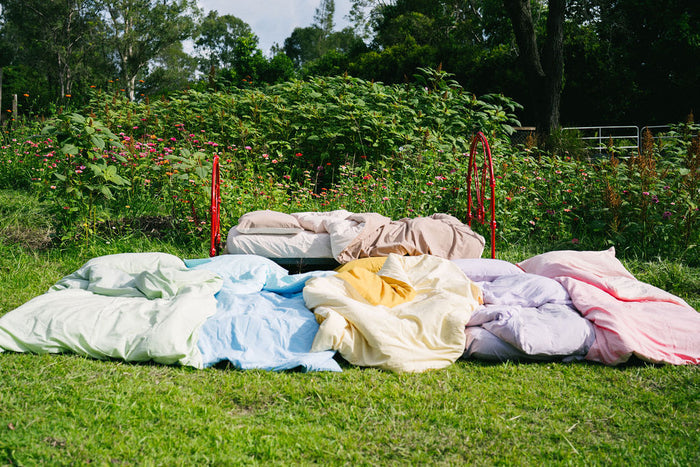 Peony Palette Reversible Duvet Cover Set
