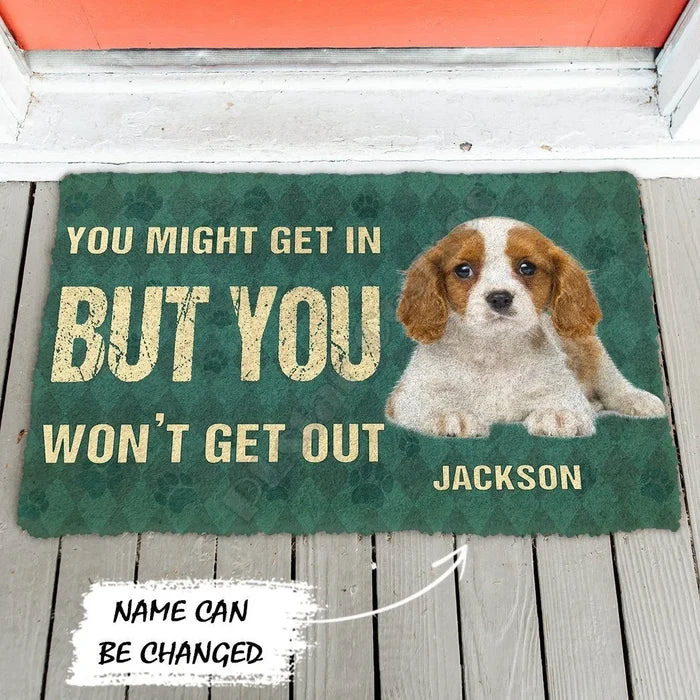 Personalized Boxer Dog Doormat