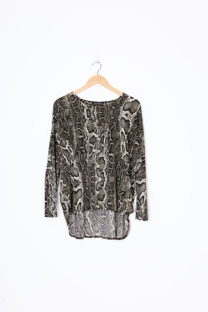 Philosophy Womens Grey Top Size 12