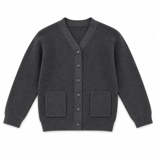 Pin Striped Knit Cardigan