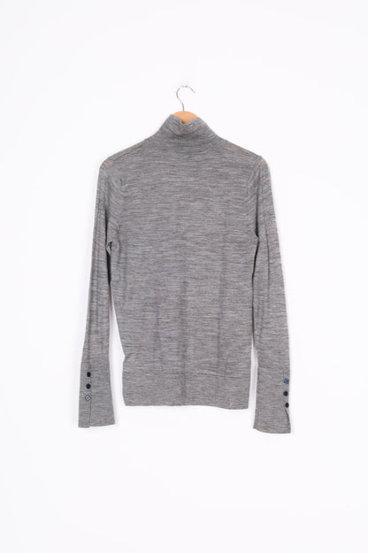 PLAY Comme Des Garcons Womens Grey Top Size M