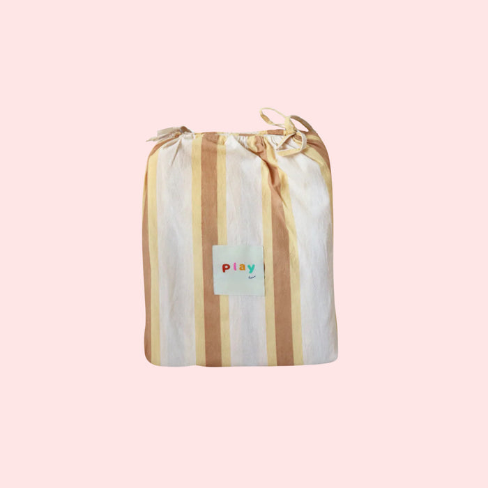 Play Stripe Flat Sheet