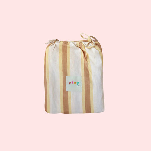 Play Stripe Flat Sheet