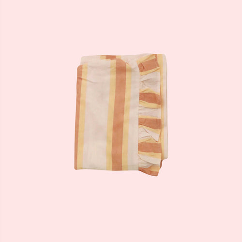 Play Stripe Frill Pillowcase