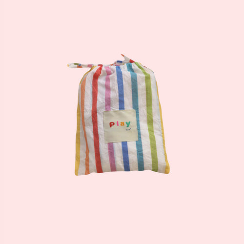 Playground Stripe Flat Sheet