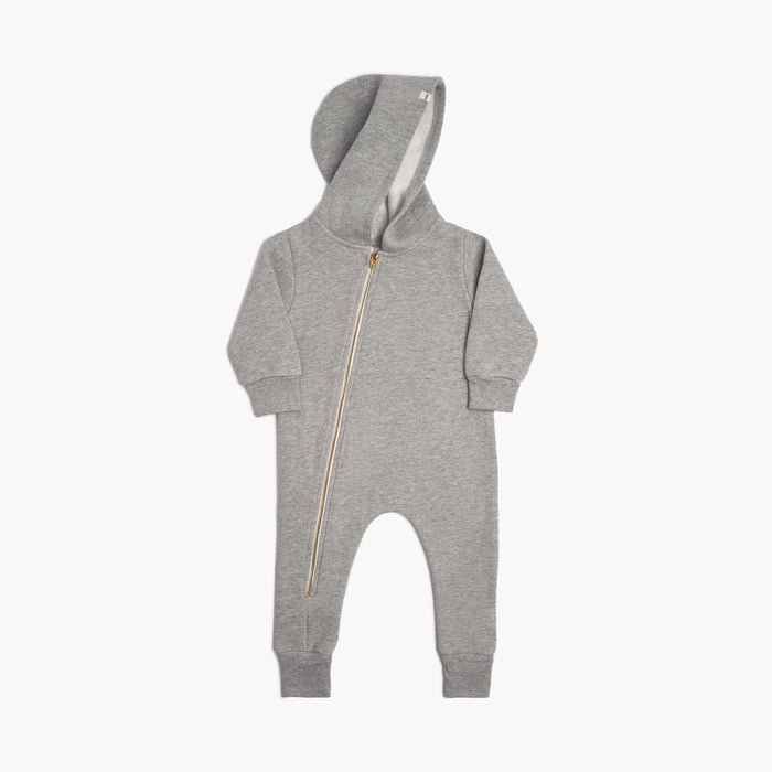 Heather Grey / 0-3 months
