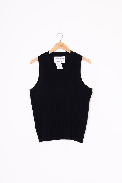 Porter James Sports Mens Black Top Size S