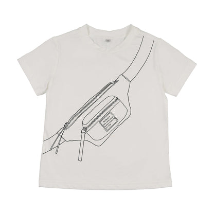 Printed Fanny Pack Cotton T-Shirt - Boy