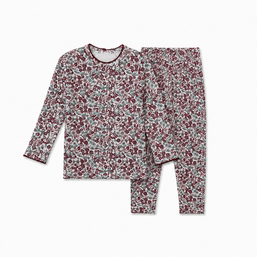 Purple Floral Pajama
