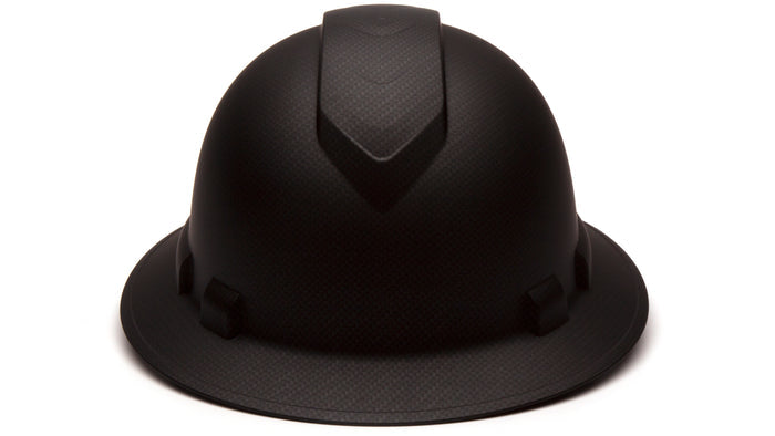 Pyramex Black Graphite Ridgeline Full Brim Hard Hat HP54117