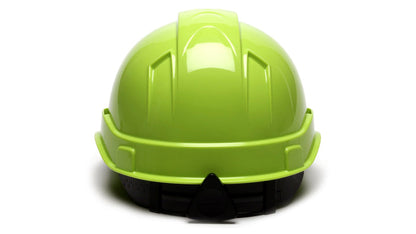 Pyramex Hi Vis Lime Ridgeline Standard 4 Pt Ratchet Suspension HP44131C