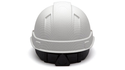 Pyramex Matte White Graphite Ridgeline Standard Hard Hat HP44116C