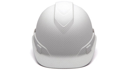 Pyramex Matte White Graphite Ridgeline Standard Hard Hat HP44116C