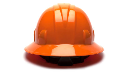 Pyramex Orange SL Full Brim 4 Pt Ratchet Suspension HP24140