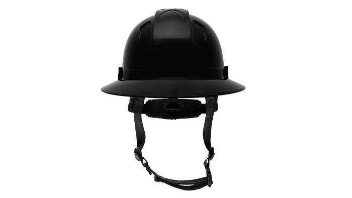 Pyramex Ridgeline BlackT2 Full Brim HPT256111