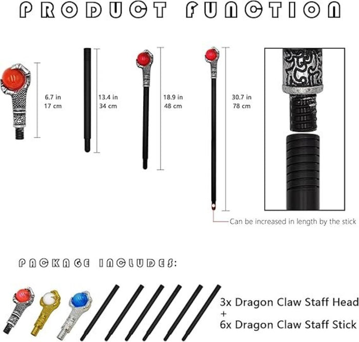 Red Jeweled Scepter/Staff