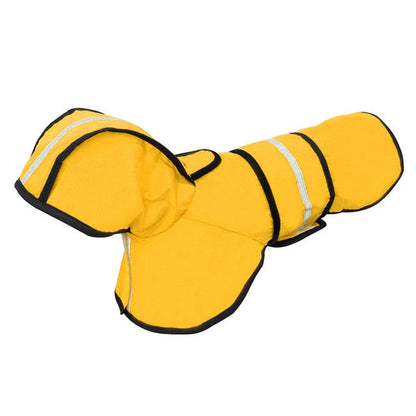 Reflective Sporty Dachshund Dog Raincoat