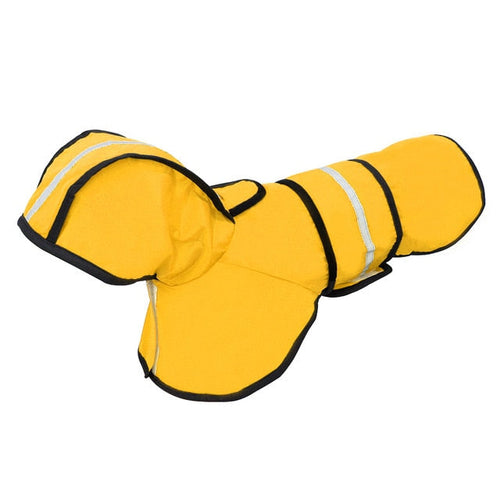 Reflective Sporty Dachshund Dog Raincoat