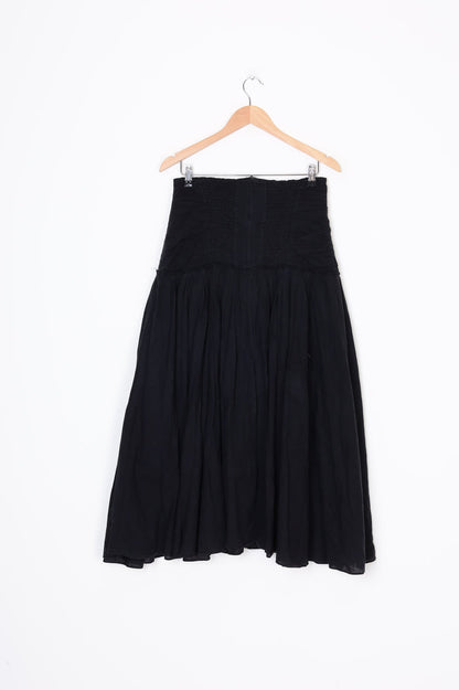 Remain Womens Black Maxi Skirt Size M