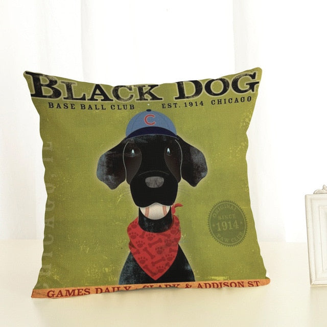 450mm*450mm / Black dog 3