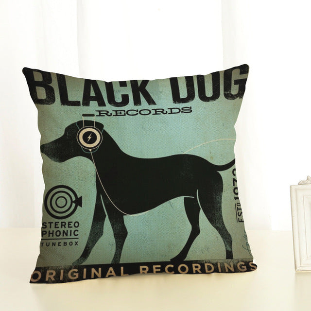 450mm*450mm / Black dog 2