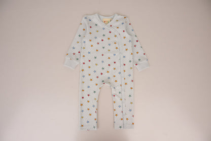 Retro Star Sleep Romper