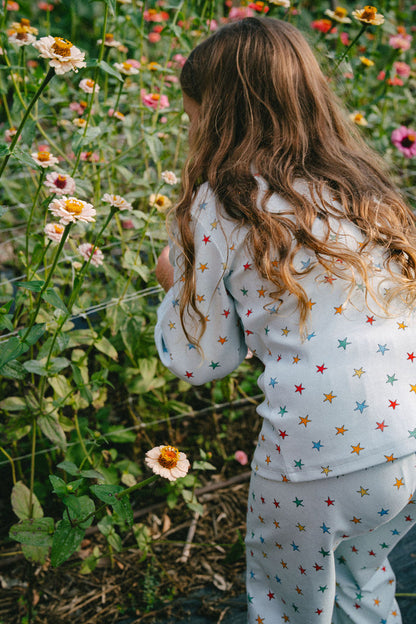 Retro Star Two Piece Long Sleeve Set