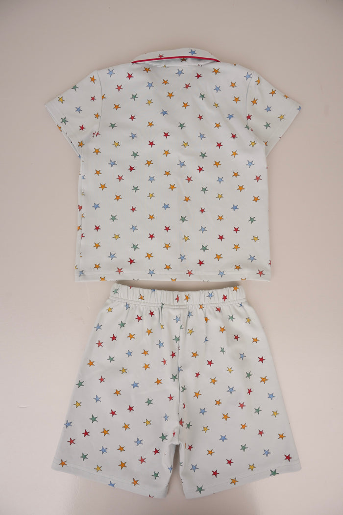 Retro Star Two Piece Short Sleeve Set