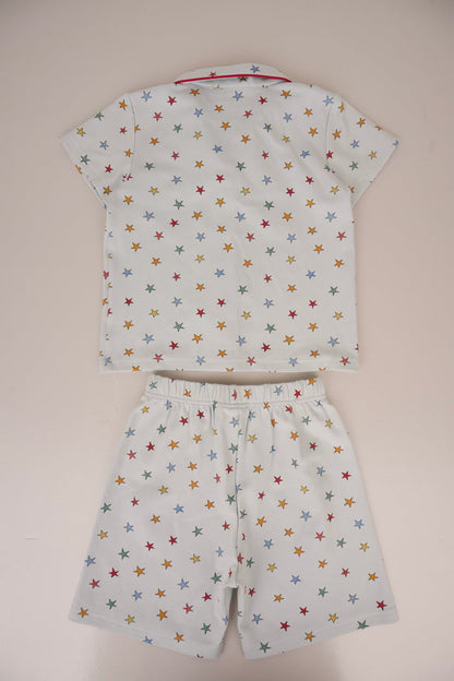 Retro Star Two Piece Short Sleeve Set
