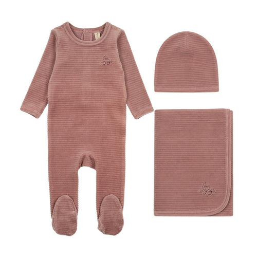 Ribbed Bon Voyage Layette Set