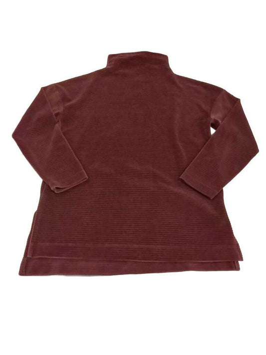 Ribbed Mock Turtle Neck