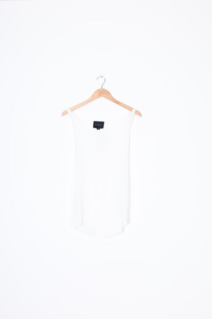 Ricochet Womens White Top Size 14