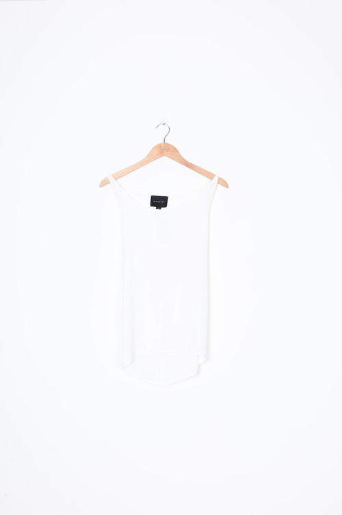 Ricochet Womens White Top Size 14